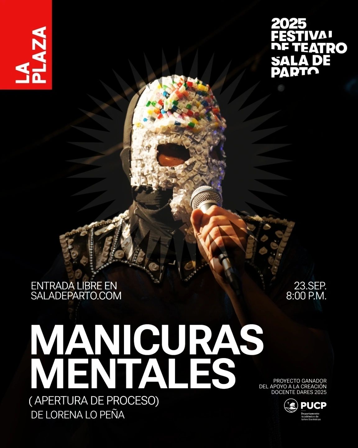 Festival de Teatro Sala de Parto 2025 — ManiCURAS Mentales